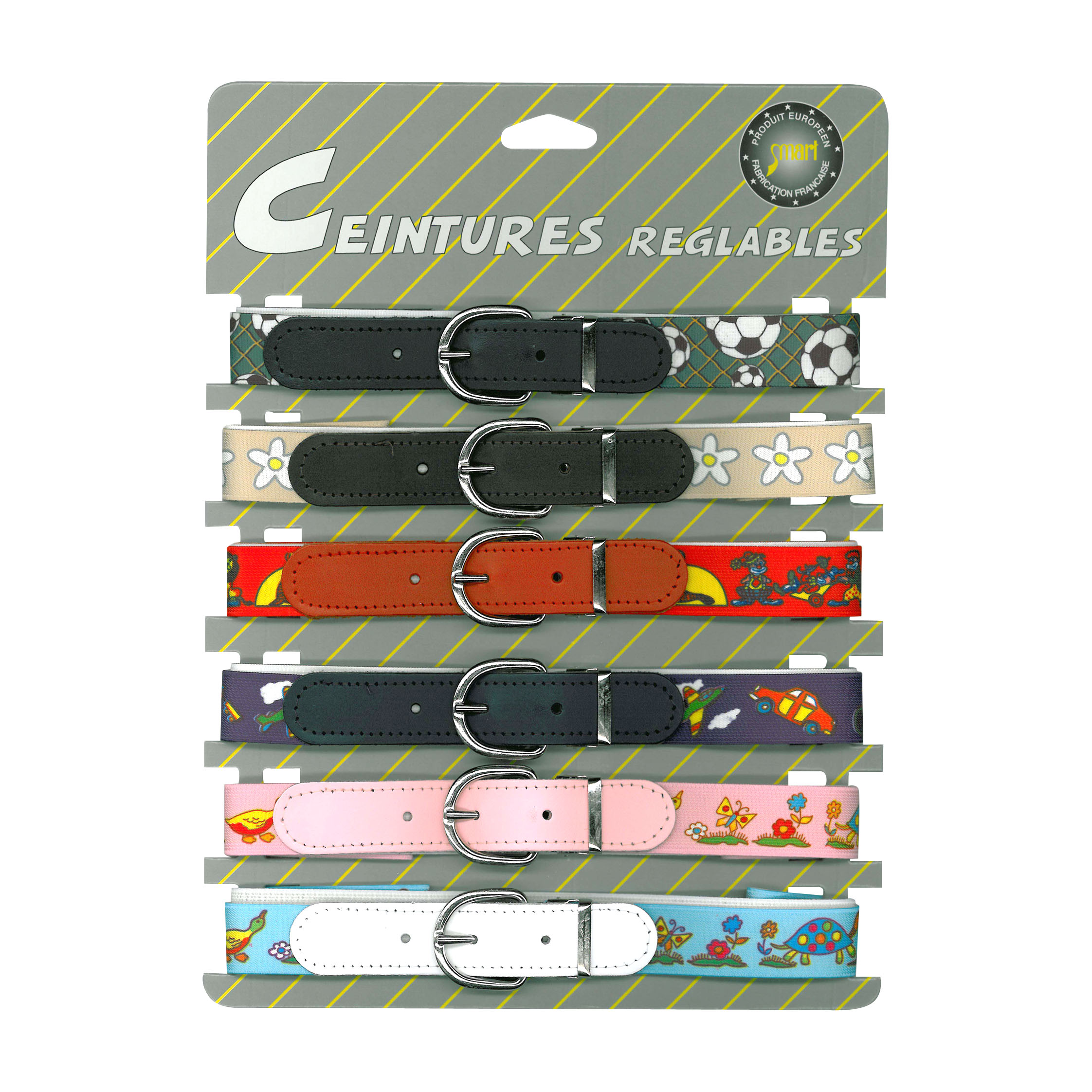 Ceinture Enfant En Cuir - Chemin De Fer Strasbourg-PA - 31 X 1 3/8 Pouces - Occasion
